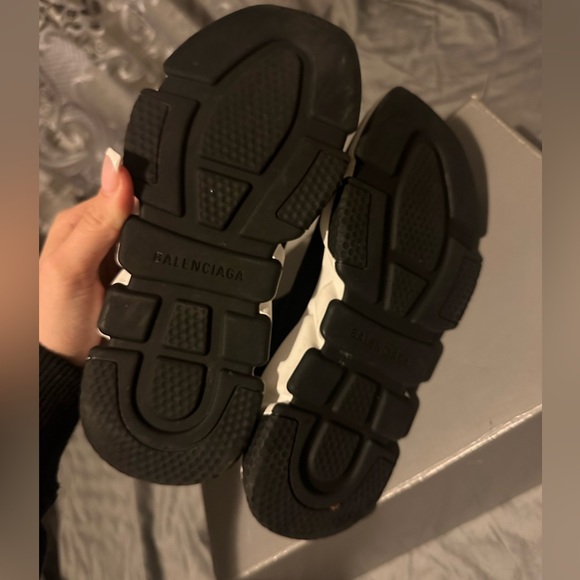 BALENCIAGA SPEED KNIT HIGH TOP SNEAKERS - Picture 8 of 12